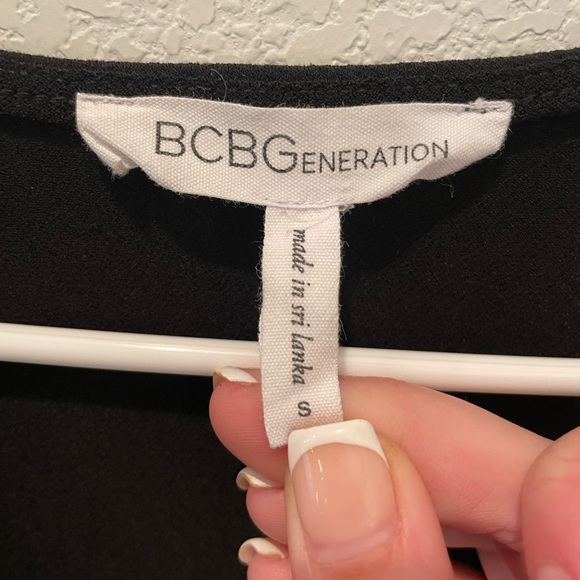 BCBGeneration Women Black Romper Size Small - Picture 6 of 13